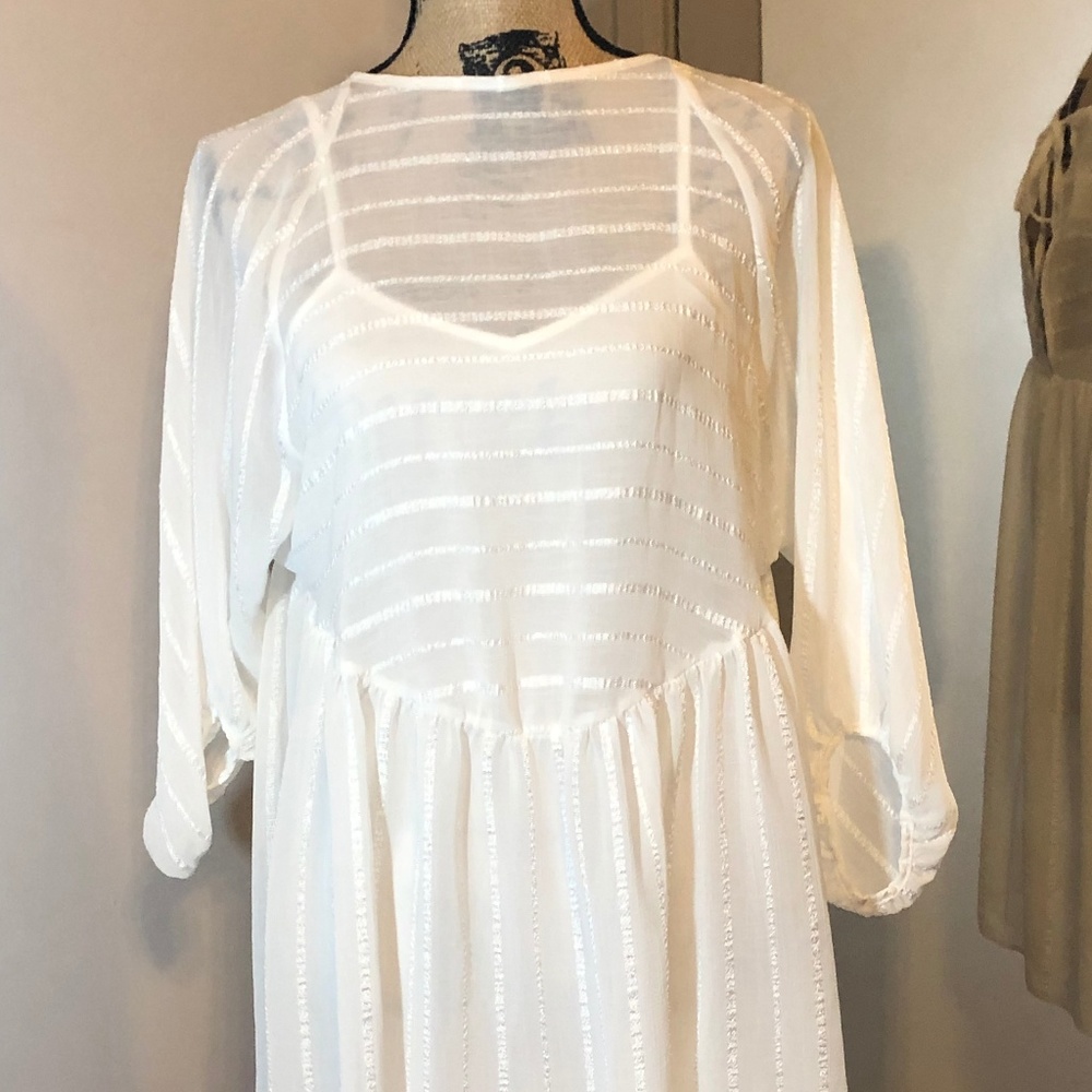 NWT OML Oh My Love Sheer Mini Dress